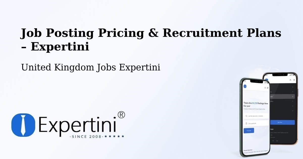 Job Posting Pricing & Recruitment Plans – Odiham - Odiham, United Kingdom Jobs Expertini